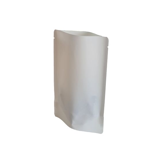 Doypack BLANC 100% Kraft 110X185+70 mm