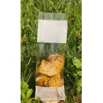 SACHET 80+50x235 BANDE BLANCHE