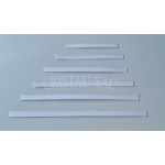 BARETTES 80mm BLANC