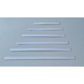 BARETTES 100mm BLANC