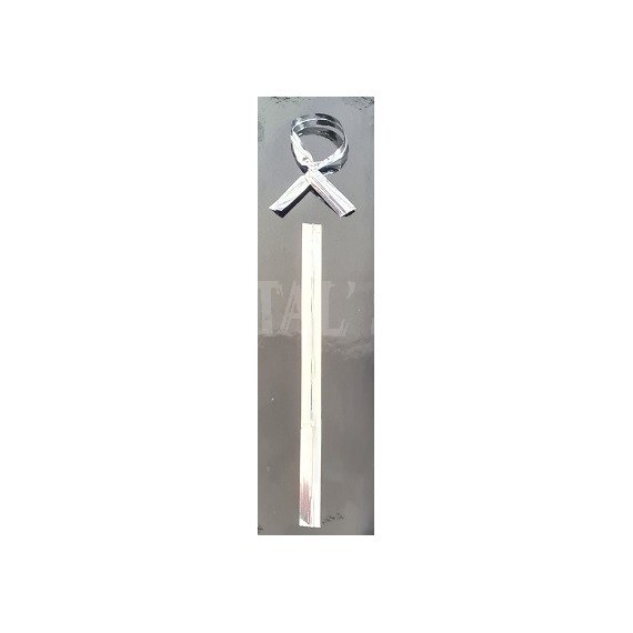 2000 LIENS ARGENT 9 cm